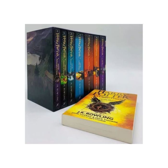 Coffret de livres - J.K. Rowling - Harry Potter - 8 livres - Édition brochée - Fantasy