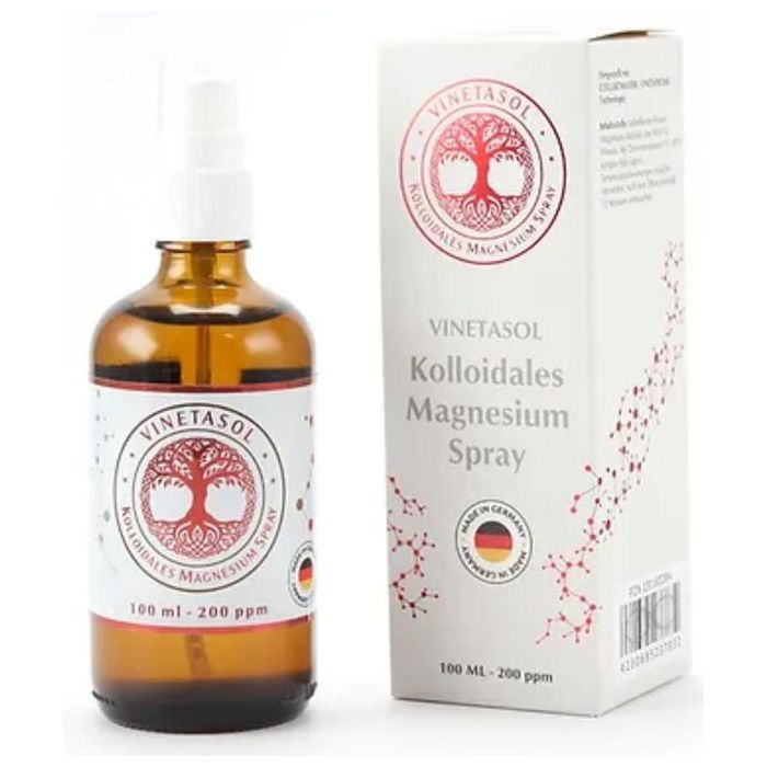 Magnésium Colloïdal spray 200ppm 100ml - technologie COLLOIDMASTER VINETATRONIC