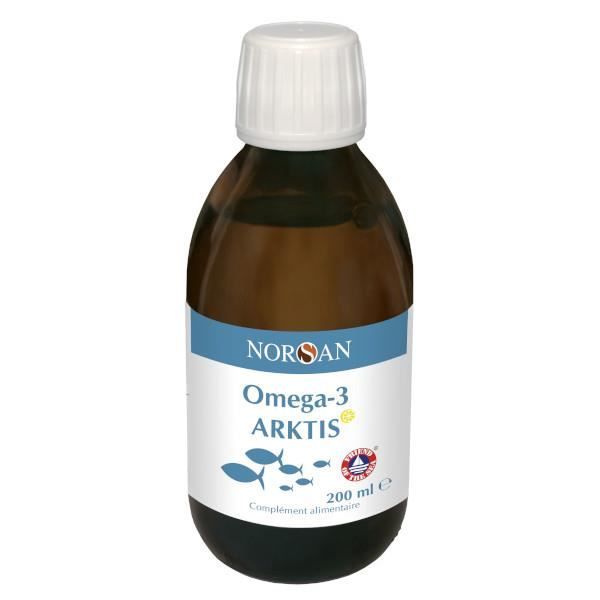 Norsan Oméga 3 Arktis 2000mg Huile de Foie de Morue 200ml