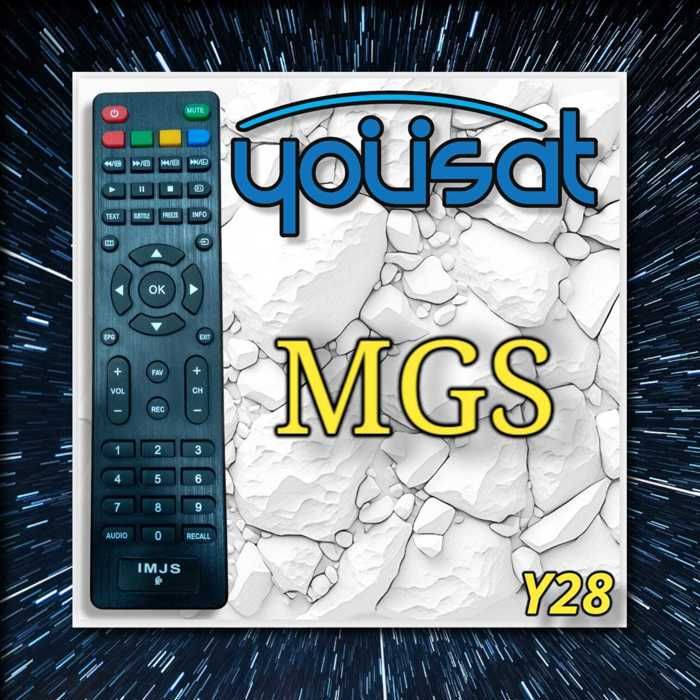 Télécommande - MGS - Universelle - Noir - Compatible avec TV - Ergonomique
