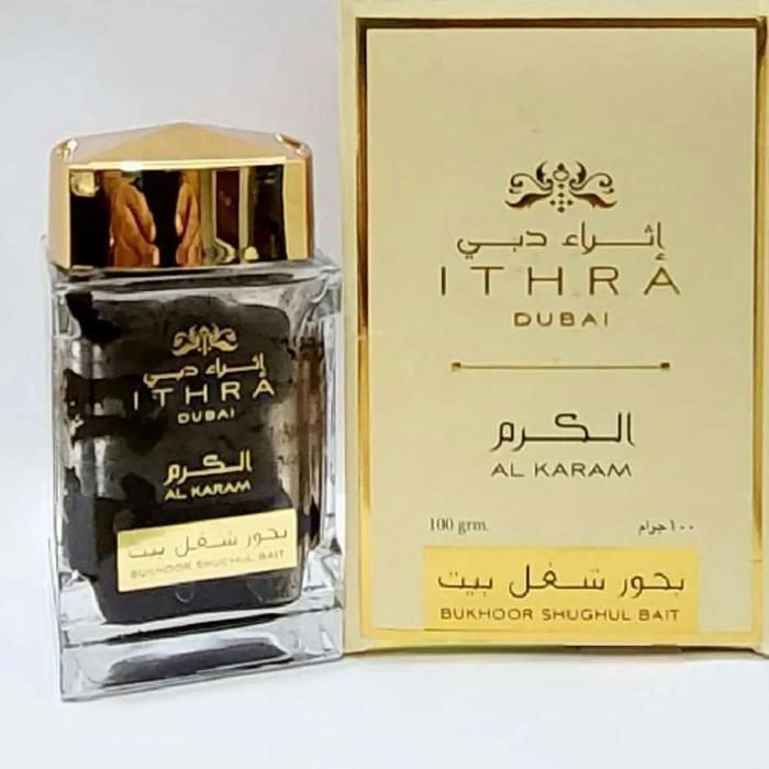 Encens - Bakhoor Ithrah MAAMOL Al Karam - 100g - Musc - Vanille - Bois de santal