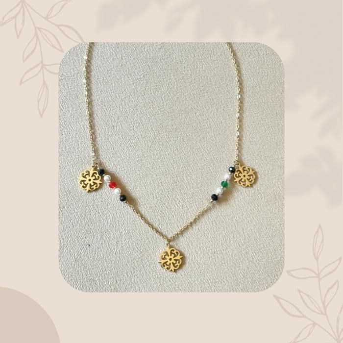 Collier - Daliah - Acier inoxydable - Femme - Adulte - Bijou élégant