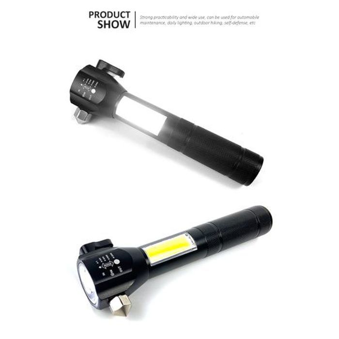 Lampe torche auto-défense, Led stroboscopique lumière d'urgence Marteau de Sécurité ???? 5 ????? ???????