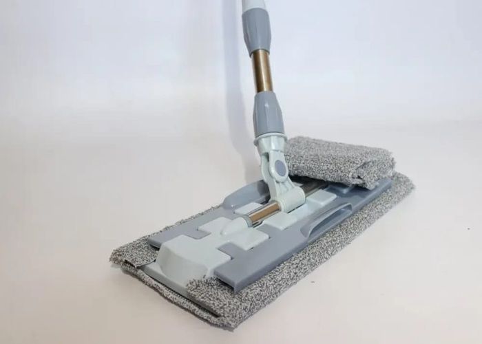 Serpillère réglable pour nettoyer les sols, serpillère extensible avec poignée télescopique, 2mop, multicoloure