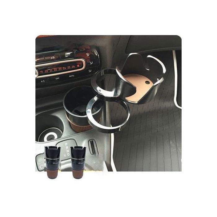 Porte-gobelet voiture - Universel - Multifonctionnel - Design spécial - Économise de l'espace - Durable