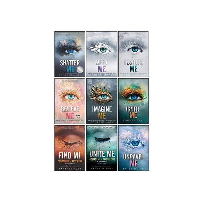 Coffret de livres - Tahereh Mafi - Shatter Me - 6 livres - Fantasy - Young Adult