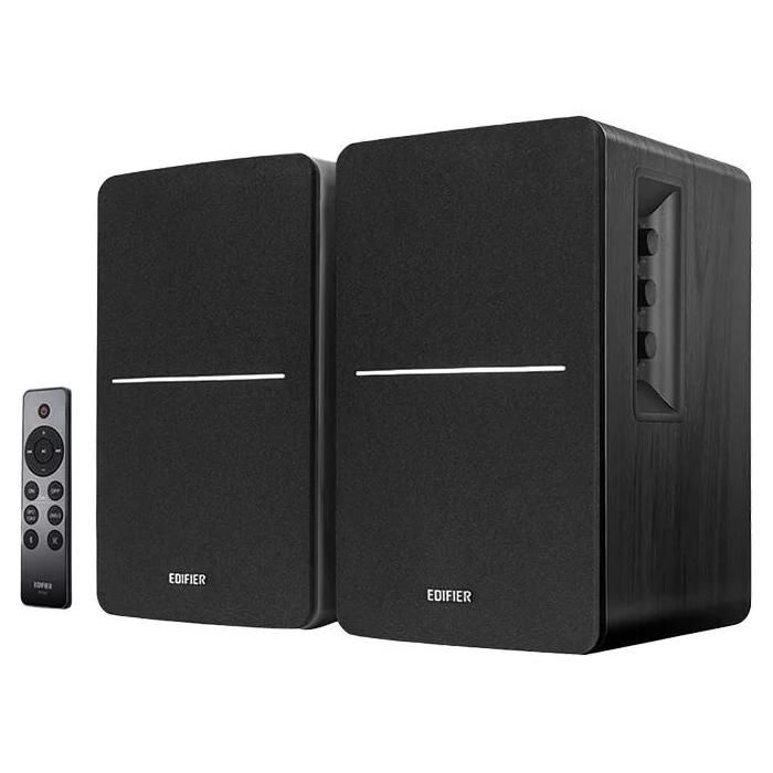 Enceinte bibliotek Edifier R1280DBs 42W Bluetooth 5.0 Svart - RCA/Optisk/Koaxial