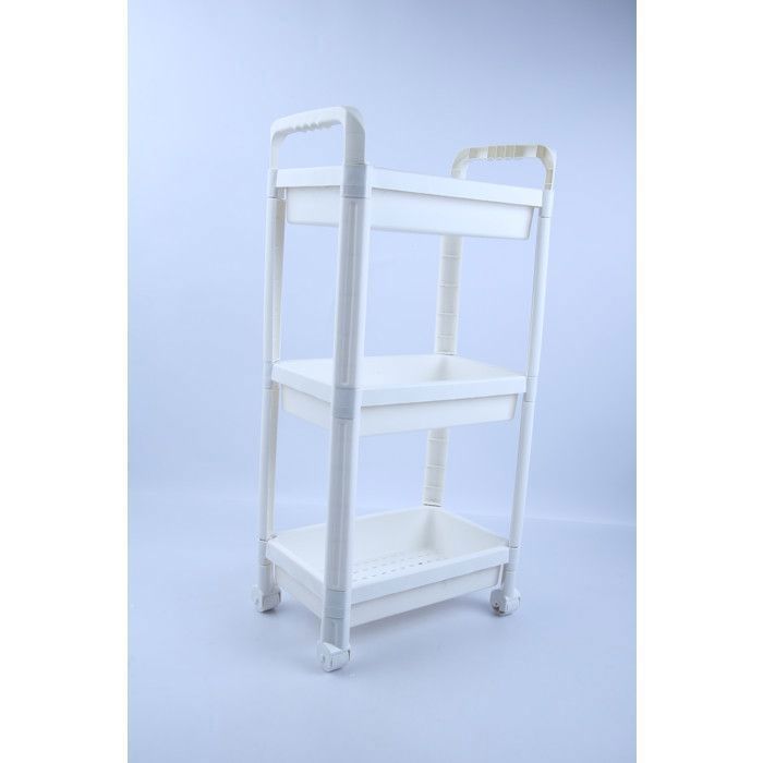 Organisateur de rangement - SEV PLASTIK - SP401 - 3 niveaux - Blanc - Chic