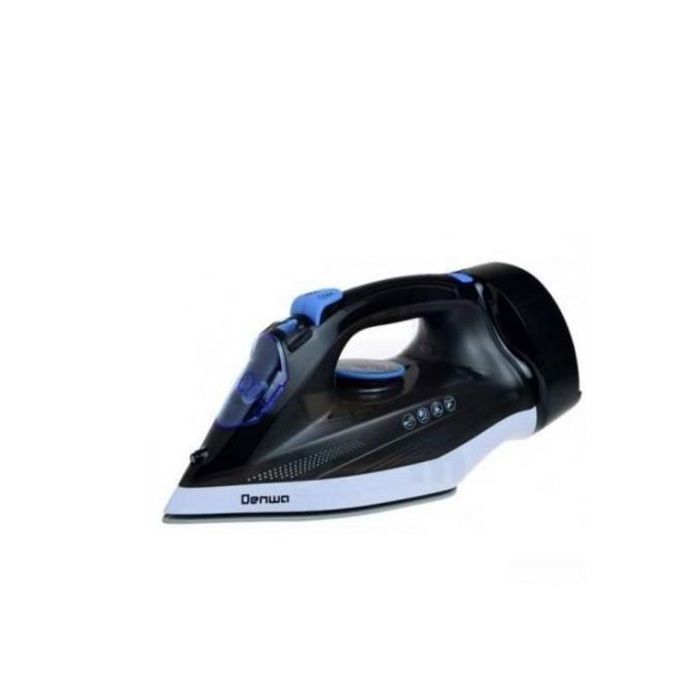 Fer à Repasser - DENWA - STI-221 - 2200W - Semelle en Céramique - Débit de Vapeur 10-20g/min