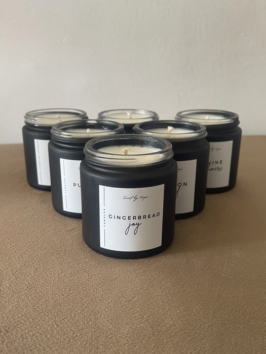 Bougie - Épicée - Pain d’Épices - Cire de soja 100% naturelle - Arôme sucré et épicé - Coulée à la main