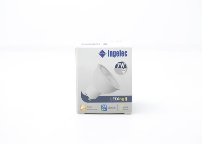 SPOT LED 220V 7W JAUNE INGELEC