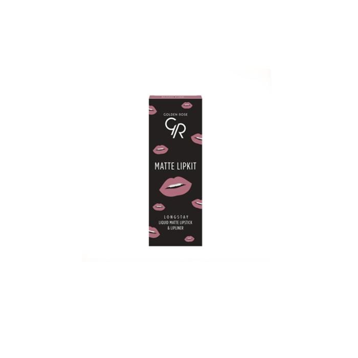 KIT MATTE LÈVRES BLUSHER PINK NUDE GOLDEN ROSE