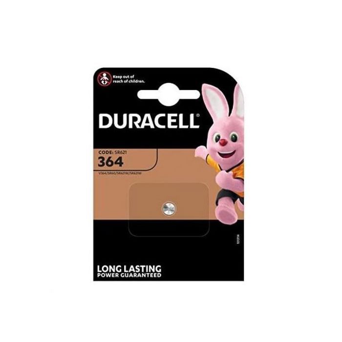 Duracell 364 SR621 SR60 Piles oxyde argent pour montres Watch 1 Piles