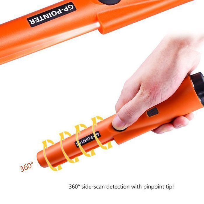 Détecteur de Métaux Localisateur GP-Pointer avec Étui et Bracelet - ORANGE