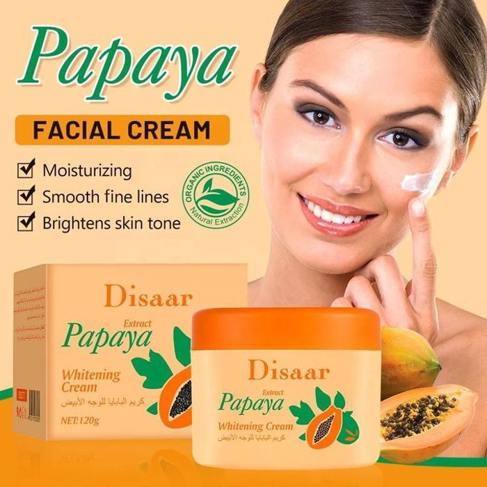 Crème Visage à la Vitamine E & Extrait de Papaye