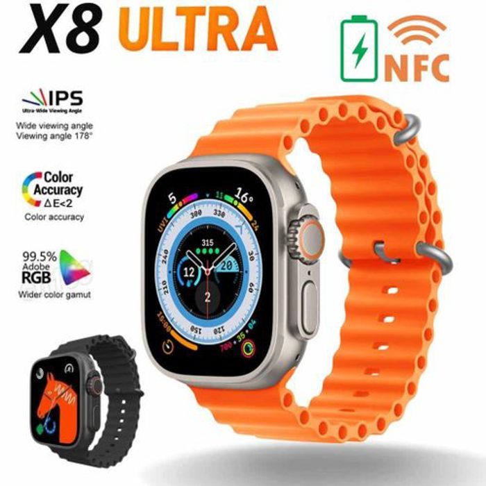 Montre Connectée - Smart Watch - 8 Ultra Plus - Noir - Fitness - Étanche