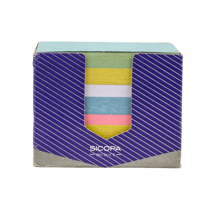 BLOC CUBE COULEUR PETIT FORMAT SICOPA SELECT
