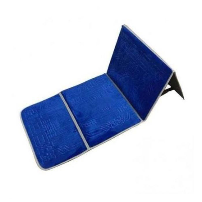 Tapis de prière pliable - Non spécifié - Dossier en métal - Matelassé - Confort optimal - Transportable