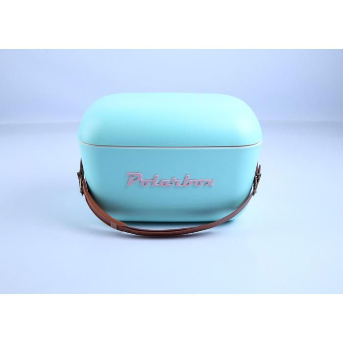 Glacière - Polarbox - Classic - 12L - Cyan - Baby Rose - Compacte et élégante