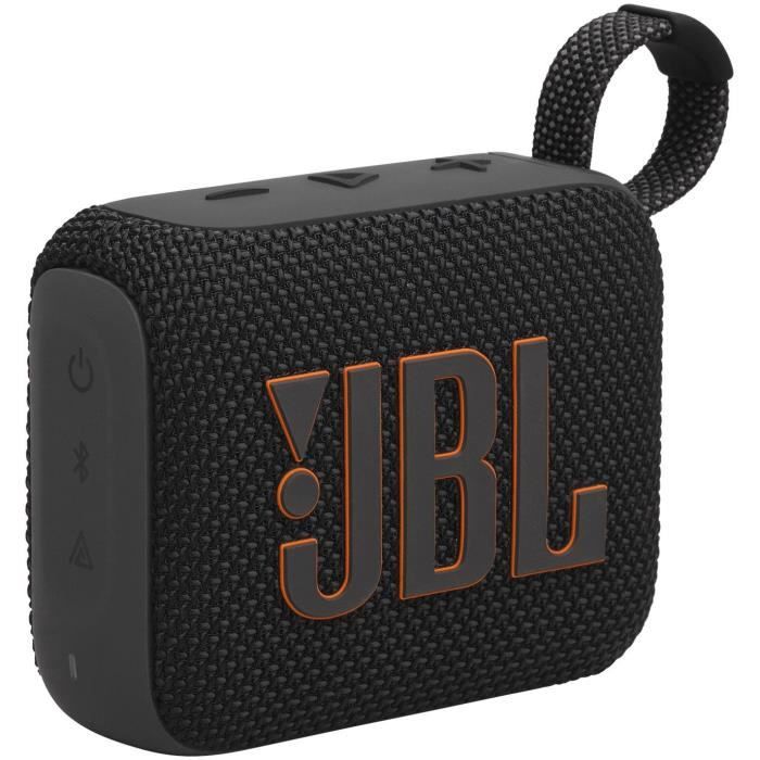 Enceinte Bluetooth ultra-portable - JBL GO 4 - Bluetooth 5.3 - Noir