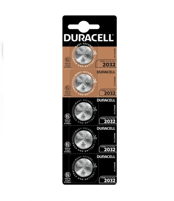 5 Pile Batteries bouton au lithium Specialty CR2032 3V capacité allant jusqu'à 240 mAh