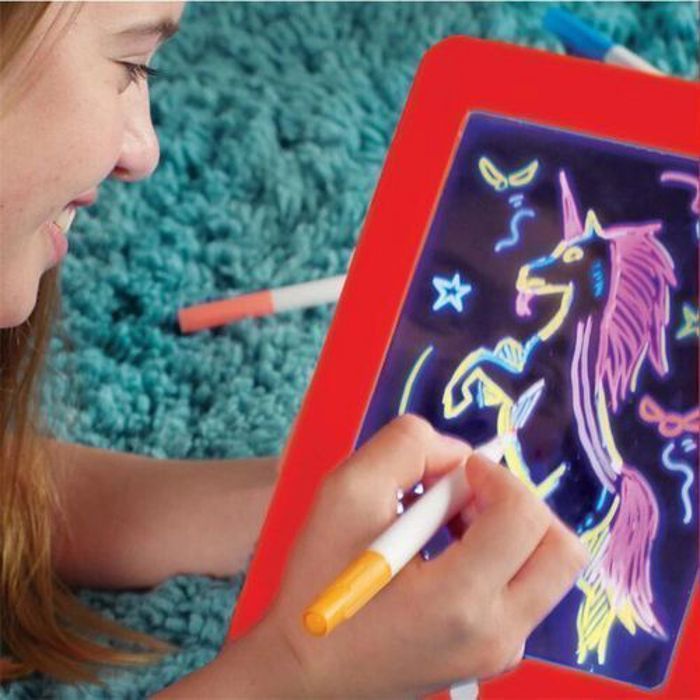 Tablette Magique pour des dessins lumineux, tableau de dessins Magic Pad,