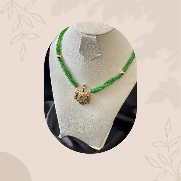 Collier - Scarabée - Acier inoxydable - Femme - Adulte - Bijou élégant