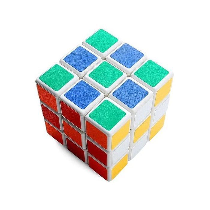 Cube de Puzzle 3D Multicolore - Défi Intellectuel et Divertissant