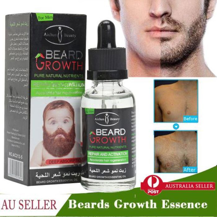 Aichun Beauty Magic Mix Coloration Barbe, Huile Essentielle Pousse Barbe ...
