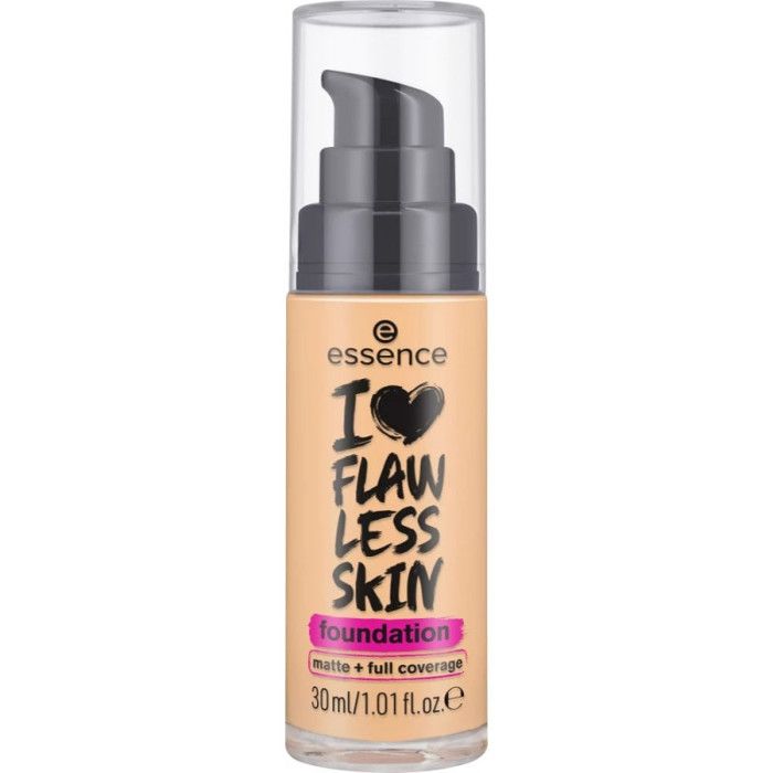Fond de teint - I LOVE FLAWLESS SKIN - 50 - Fini naturel - SPF20 - 30 ml