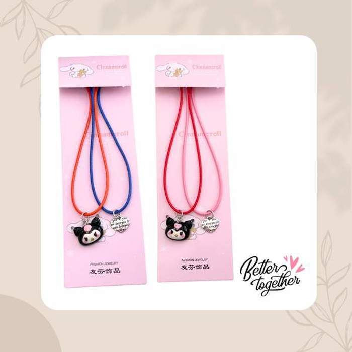 Collier - Better Together - Coeur love you - Acier inoxydable - Femme - Adulte