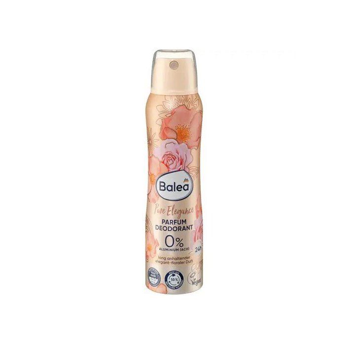 Déodorant - Balea - Pure Elegance - 0% Aluminium - 150 ml - 24h de Protection