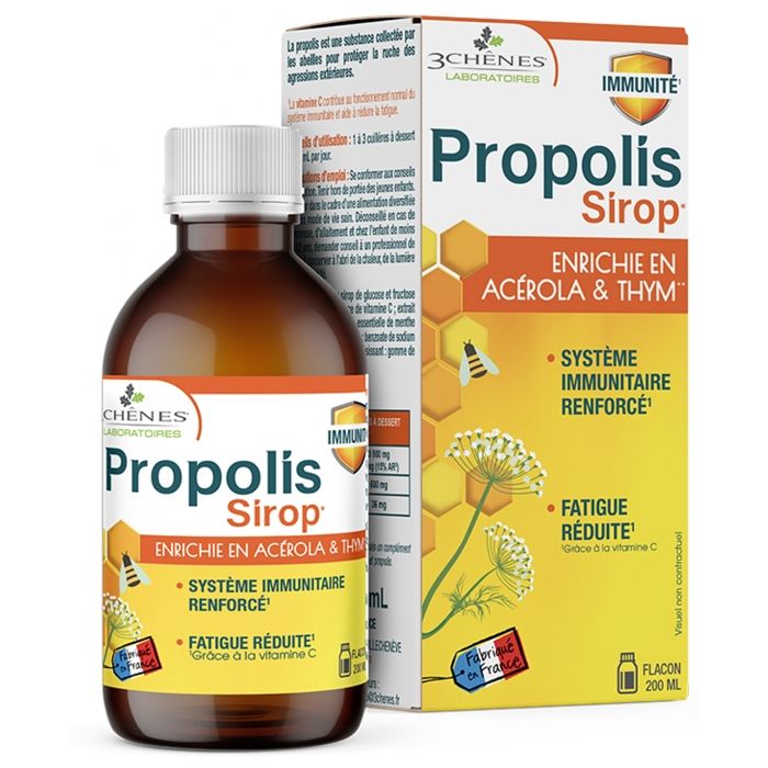 Les 3 Chênes Propolis Sirop 200ml