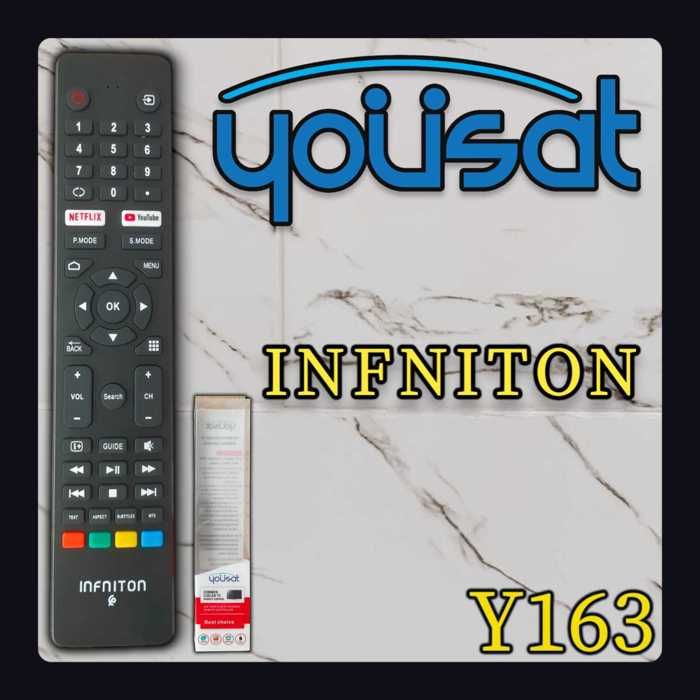 Télécommande TV - INFINITON - INFNITON - Couleur Noir - Universelle - Compacte
