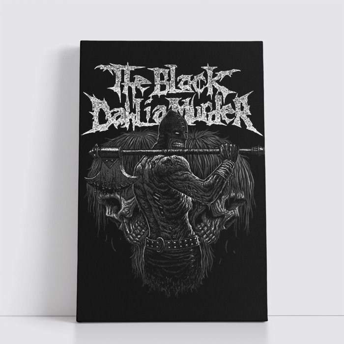 Tableau Rock sur Toile – Affiche Murale 25x40 cm Groupes de Rock Légendaires et Modernes 488