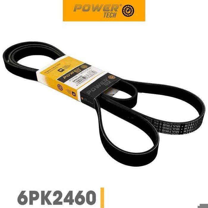 POWERTECH 6PK2460 – COURROIE TRAPEZOIDALE A NERVURES (POLY-V)
