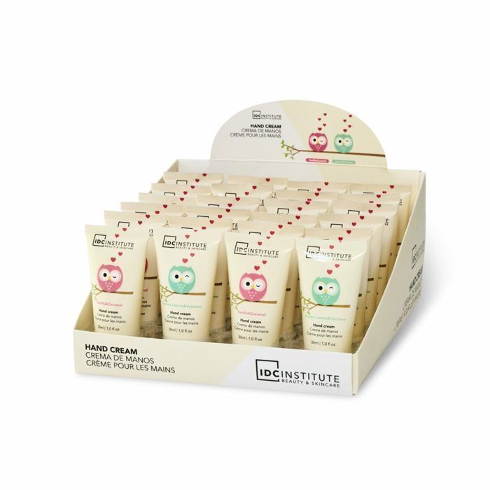 Crème pour mains - IDC Institute - Hibou - 30 ml - Tous types de peau - Texture crème
