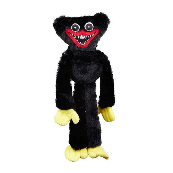 Peluche huggy wuggy 40 cm noir