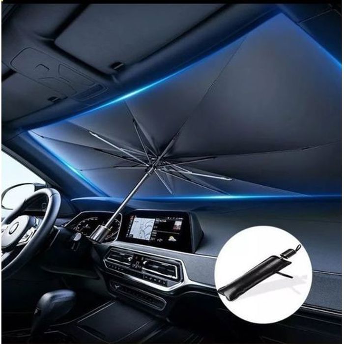 Pare-soleil pare-brise voiture, fenêtre avant Parasol d'isolation thermique protection solaire