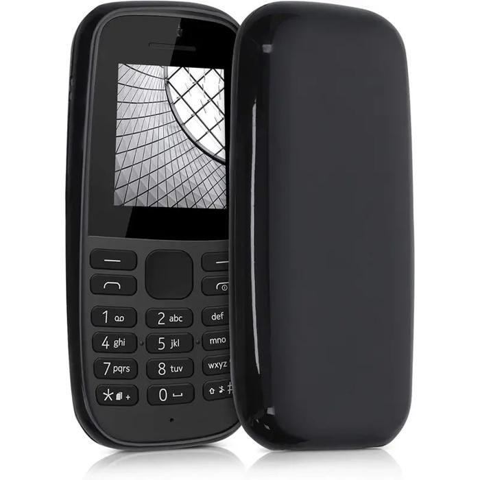 Nokia 105 (2019) Case Slim Shockproof Flexible Black