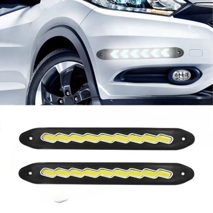 Lot de 2 Éclairage avant de voiture étanche à LED