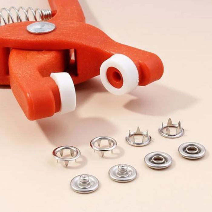 Bouton pression metal