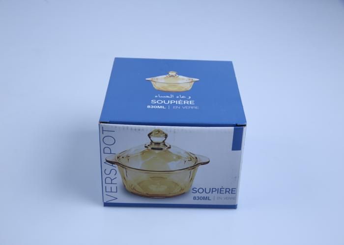 Pot en Verre avec Couvercle 1L TB-007BA