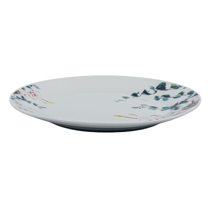 Plat Plat 30 cm Porcelaine Rizière AU22109 Nouveau - Couleur Aléatoire