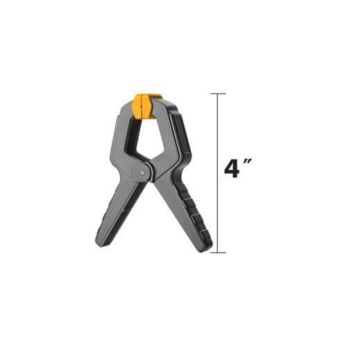 Pince à ressort - INGCO - HQSC0204 - 110mm - Force de serrage 12KGS - Bouche max 50mm