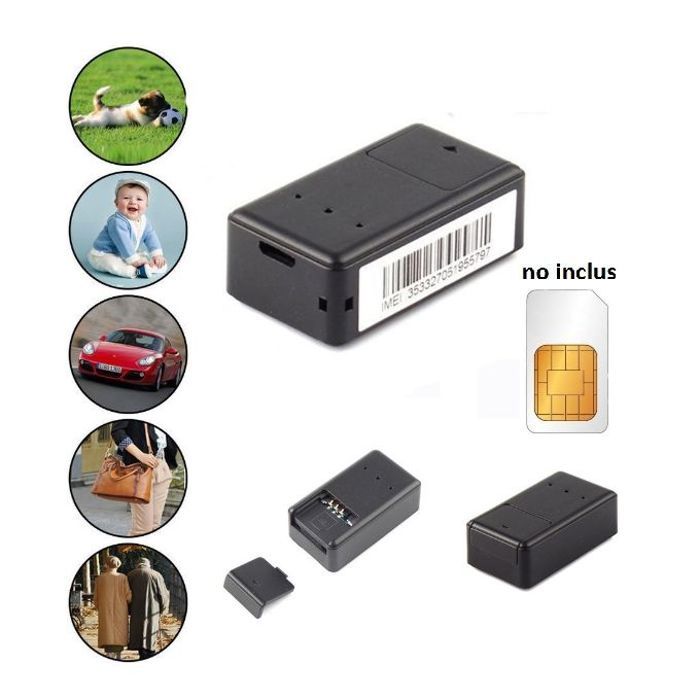 Micro Traceur GSM Espion avec Localisation en temps réel gsm / gprs