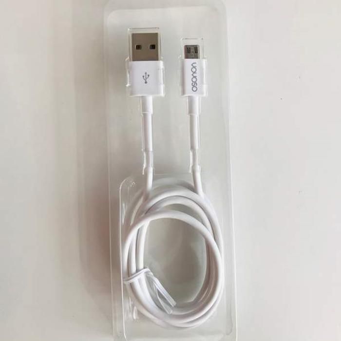 YOYOSO - Simple 2.1A Android data line-white - BLANC