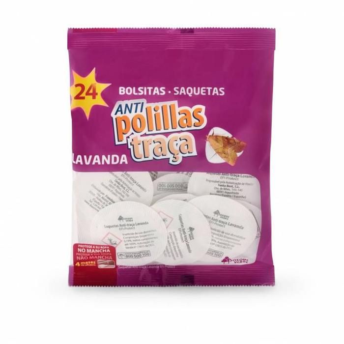 Sachet Anti-mites 24 Unités purfum lavande