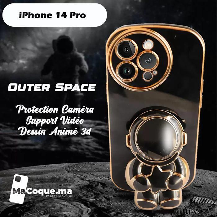 Coque iPhone 14 Pro Space en Silicone Antichoc