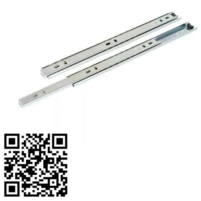 Rail de tiroir en acier inoxydable 30 cm